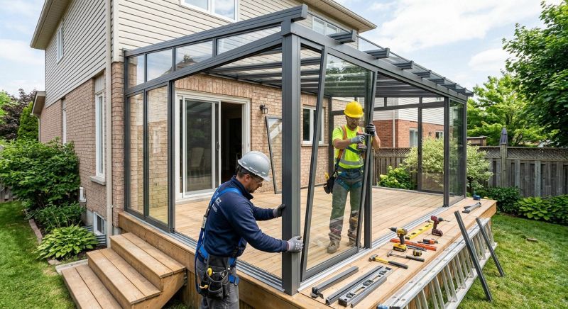 Patio Enclosure Restoration